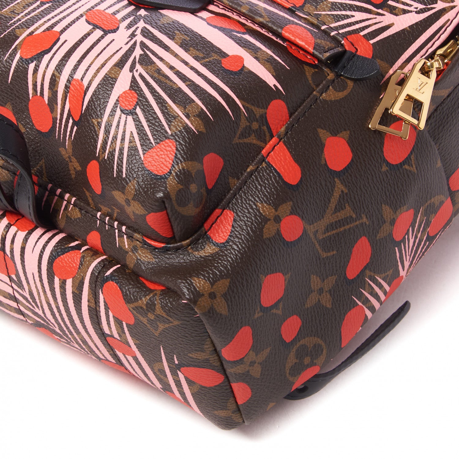 Louis Vuitton Monogram Jungle Dots Palm Springs Backpack PM Sugar Pink Poppy 4 of 8