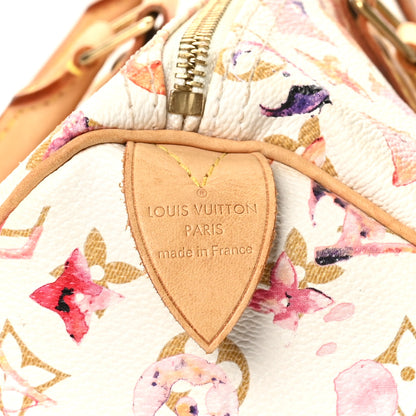 Louis Vuitton Watercolor Aquarelle Speedy 35 White 6 of 9