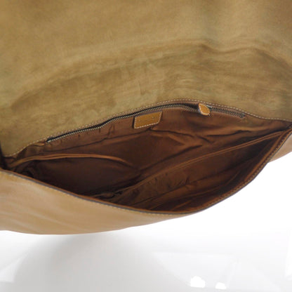 Christian Dior Leather Baudrier Saddle Bag Tan 6 of 8