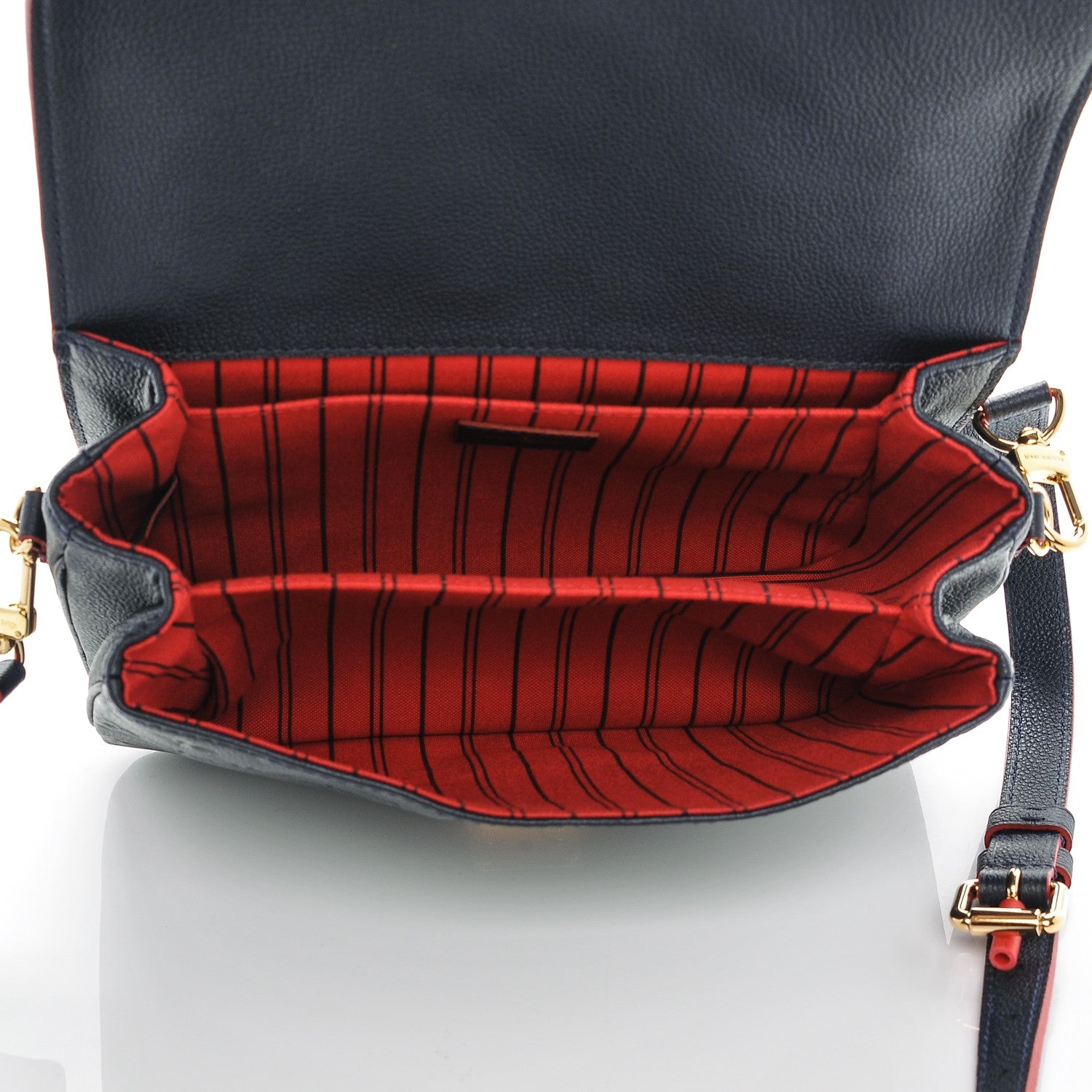 Louis Vuitton Empreinte Pochette Metis Marine Rouge 5 of 7