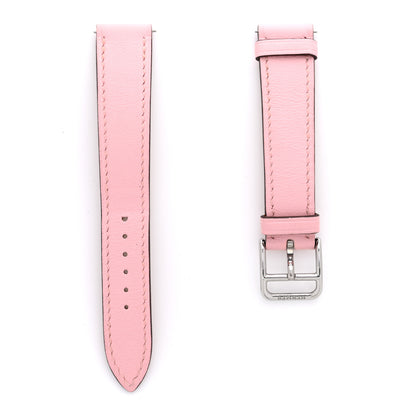 Hermes Swift Heure H Hour Watch Strap Rose Sakura 1 of 4