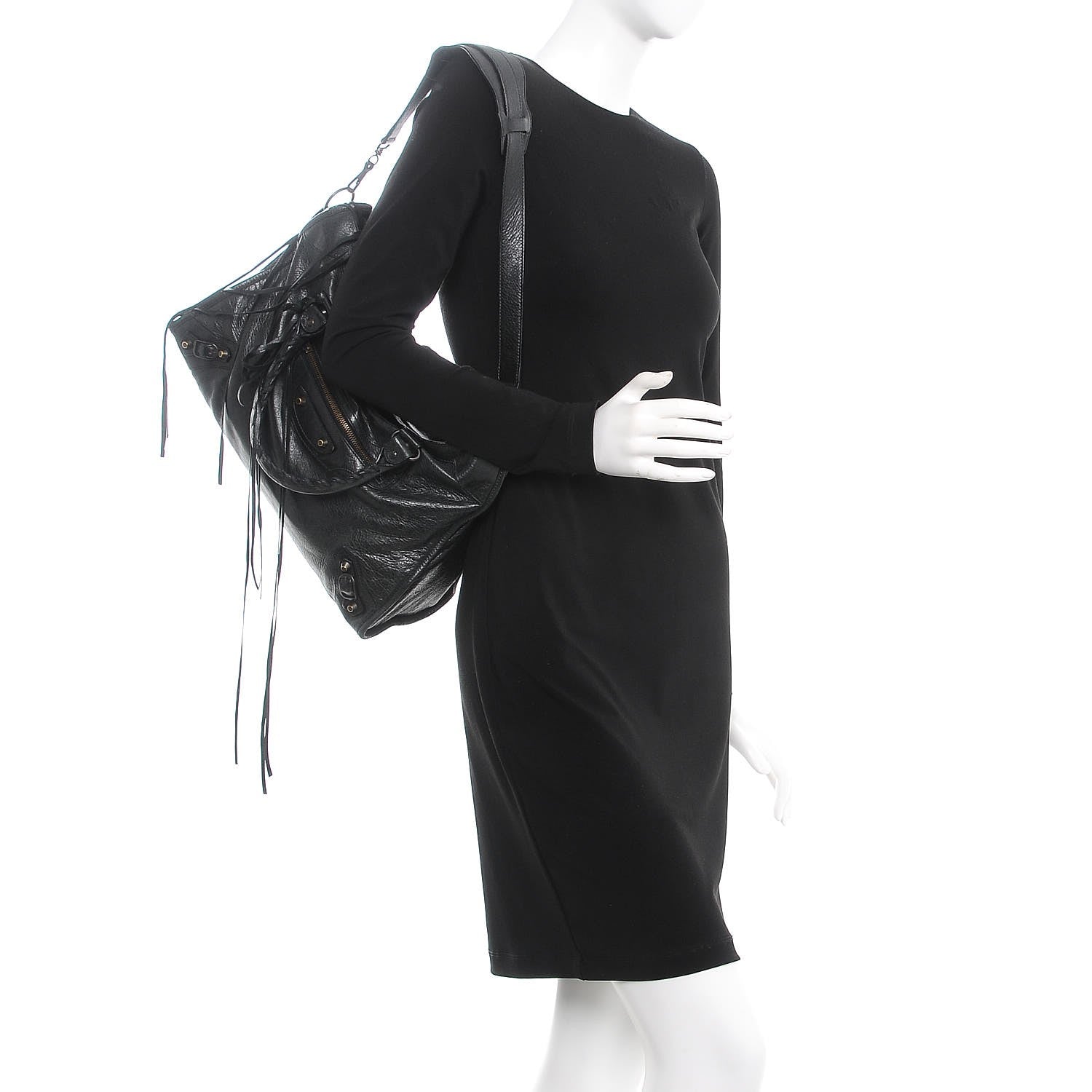 Balenciaga Agneau Classic Hardware City Black 2 of 8