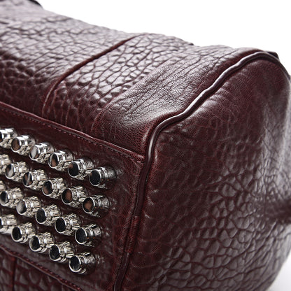 Alexander Wang Pebbled Lambskin Rockie Beet Rhodium Hardware 10 of 10