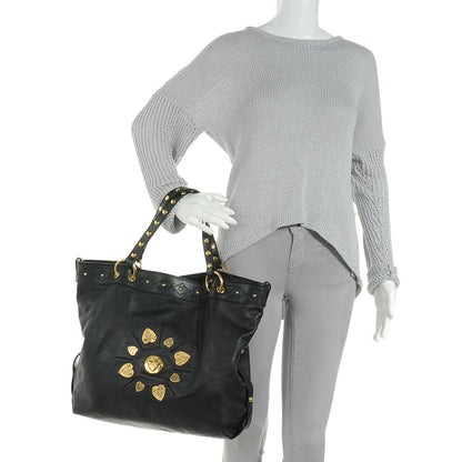 Gucci Leather Irina Tote Black 2 of 7