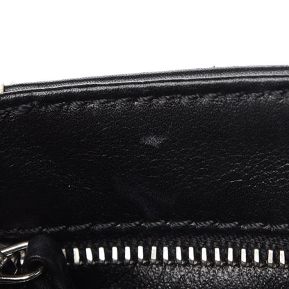 Chanel Lambskin Bi-Color Pochette Black White 9 of 14