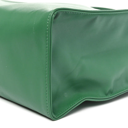 Telfar Vegan Leather Large Shopping Bag Greenscreen 9 of 9