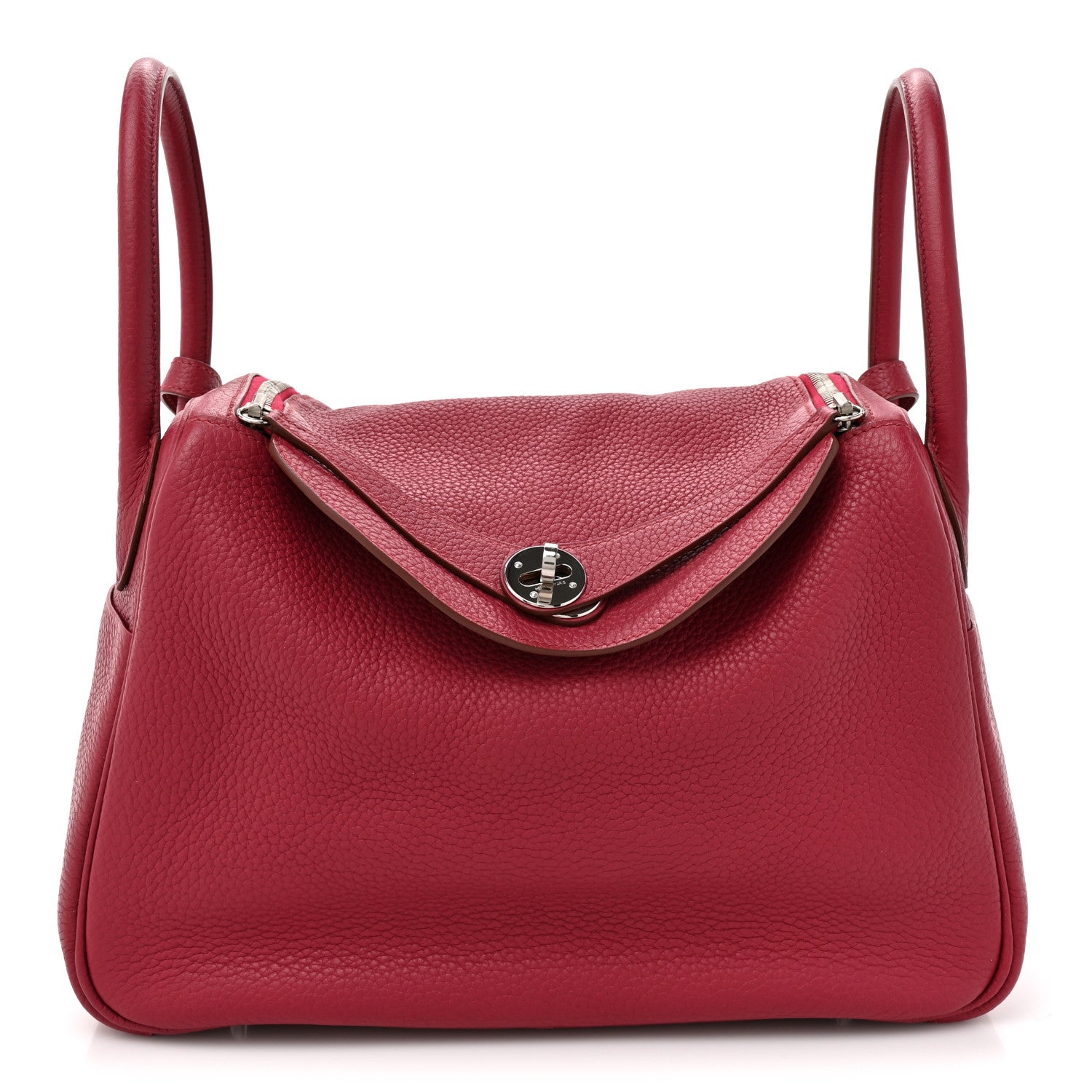 Hermes Taurillon Clemence Lindy 30 Rubis 1 of 25