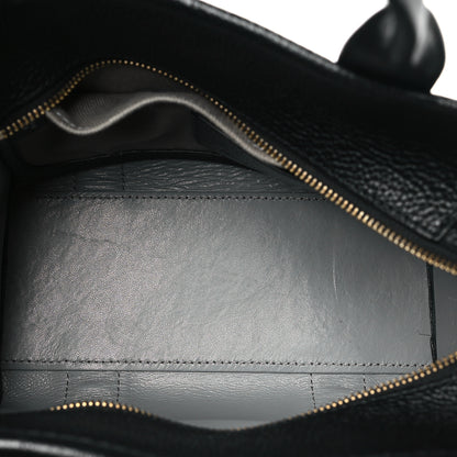 Marc Jacobs Grained Calfskin Small The Tote Bag Black 5 of 9