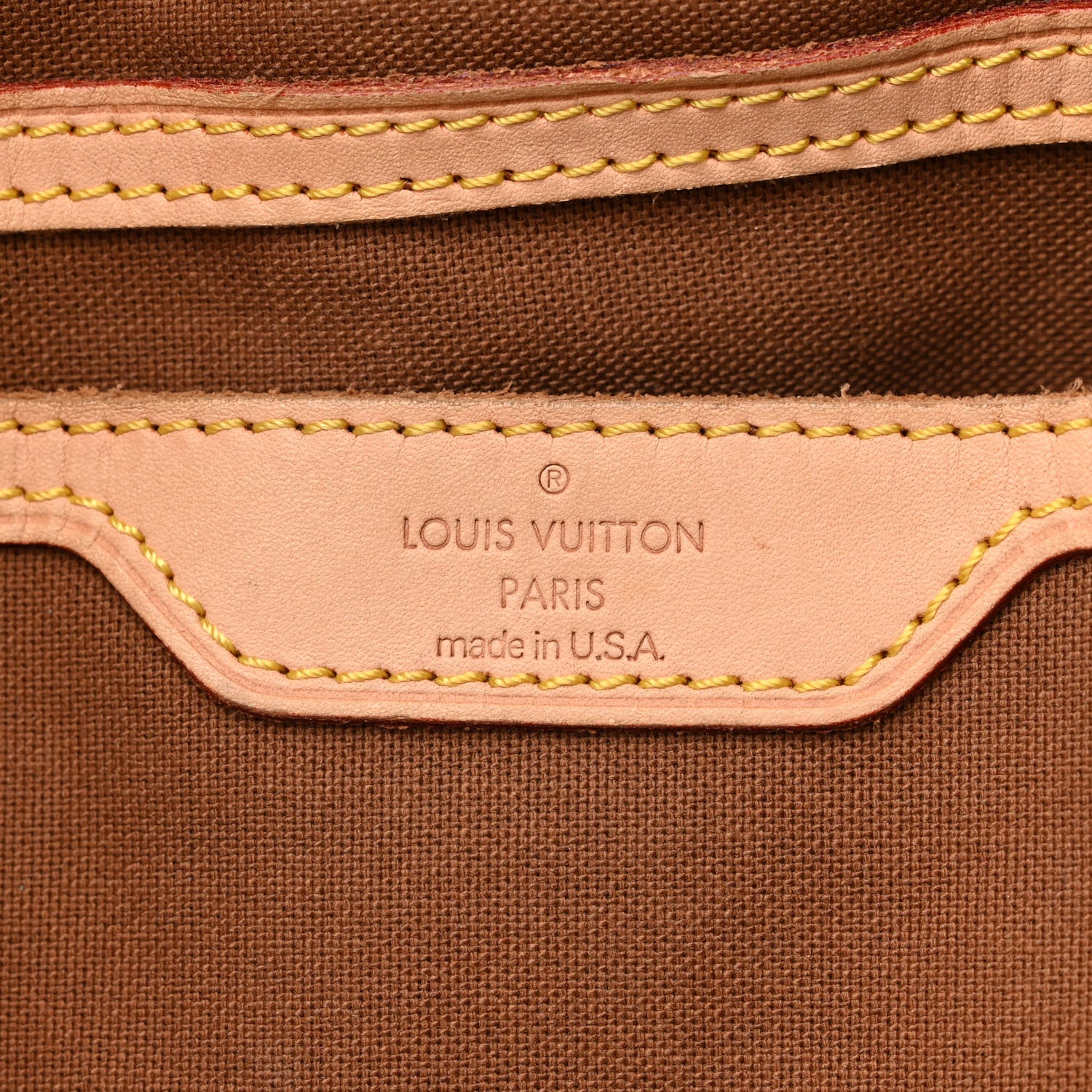 Louis Vuitton Monogram Palermo GM 6 of 13
