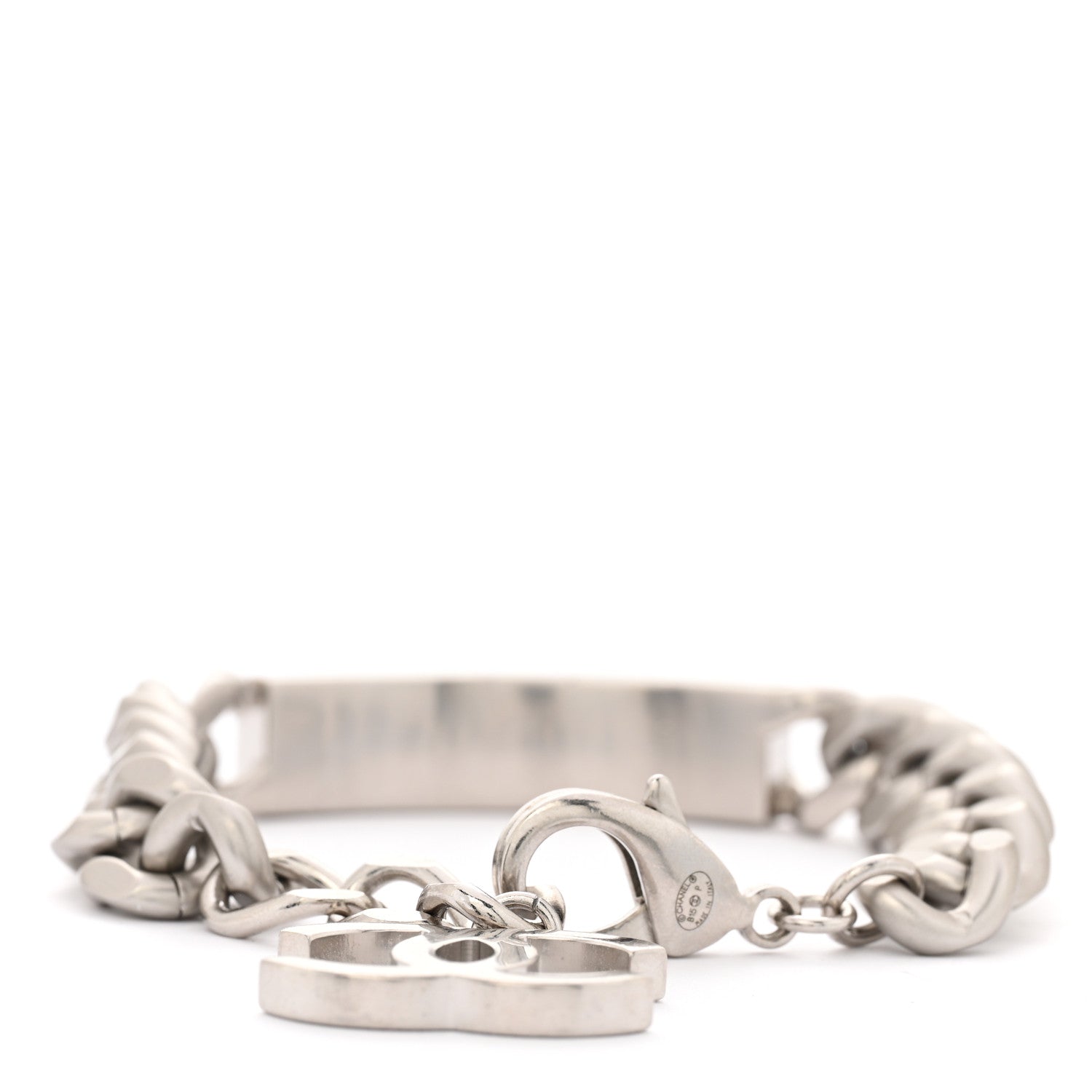 Chanel Chain ID CC Bracelet Silver 3 of 5