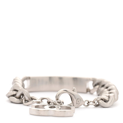 Chanel Chain ID CC Bracelet Silver 3 of 5