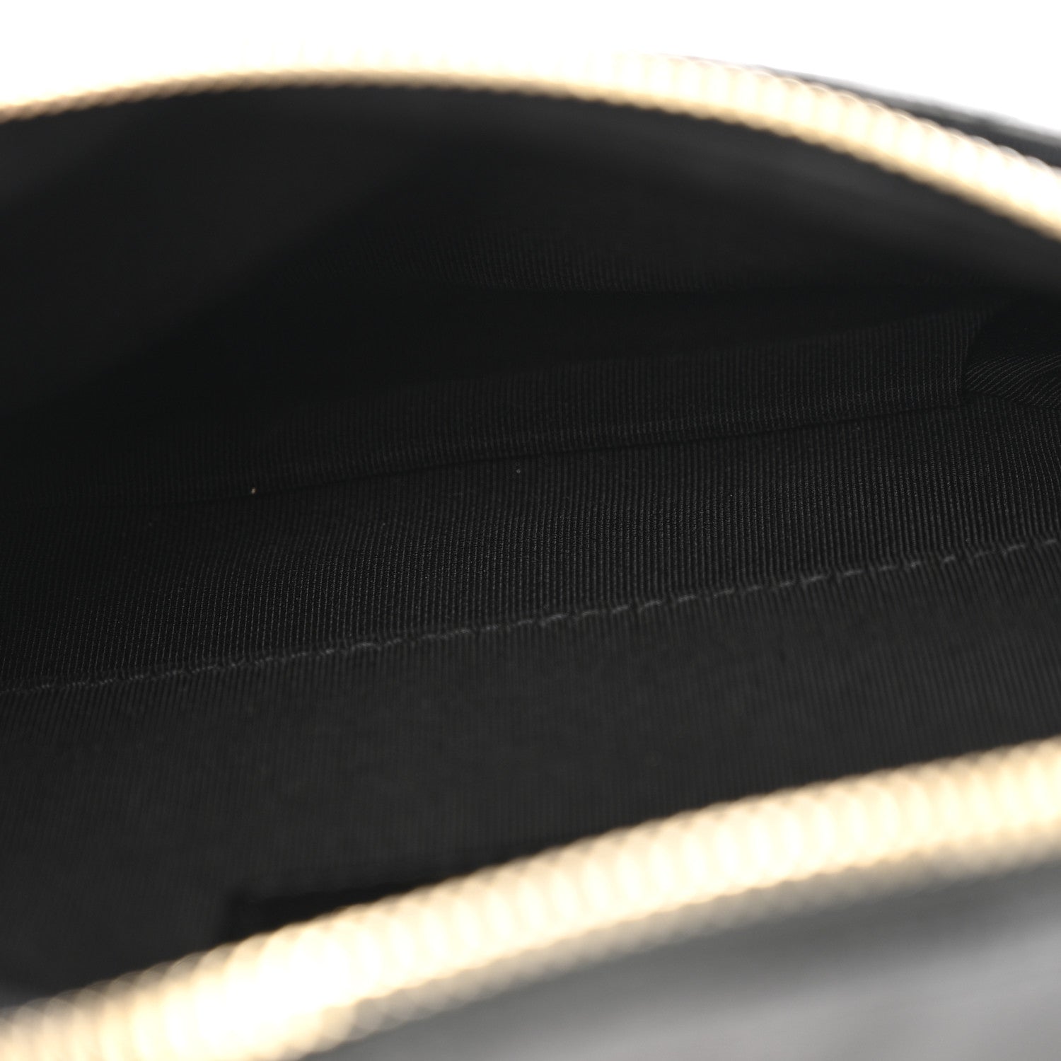 Chanel Crumpled Glazed Lambskin Quilted Waist Bag Fanny Pack Black 5 of 13
