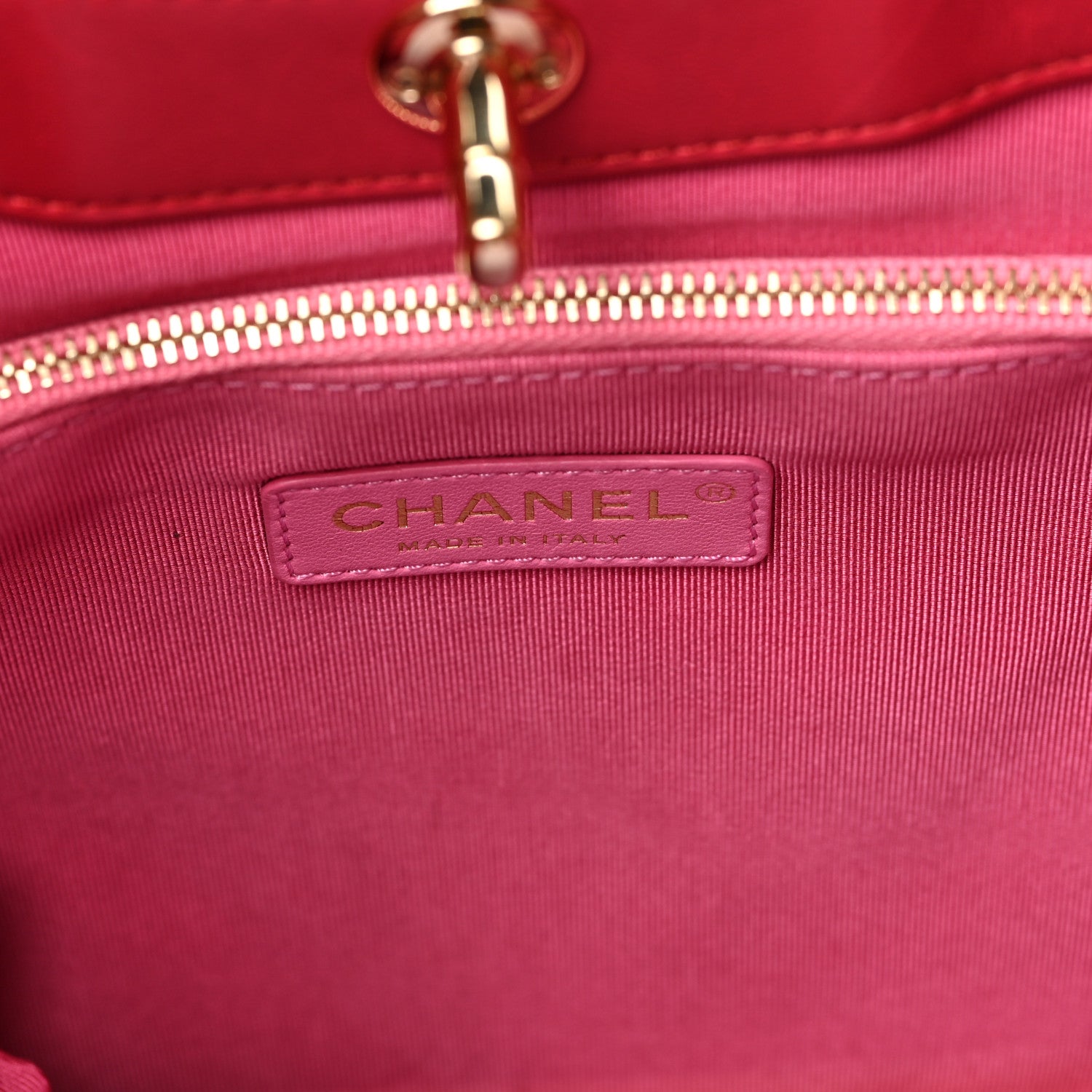 Chanel Lambskin Quilted Large 31 Shopping Bag Pink Light Red 6 of 9