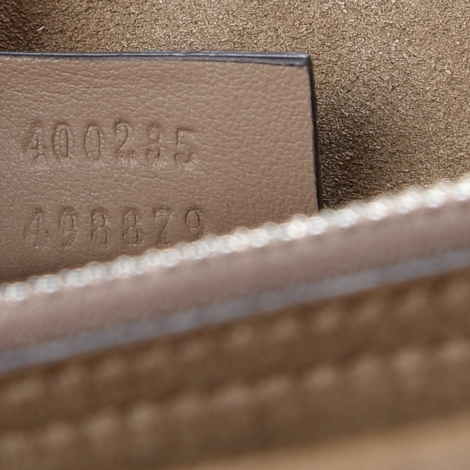 Gucci GG Supreme Monogram Embroidered Medium Dionysus Shoulder Bag Taupe 8 of 11