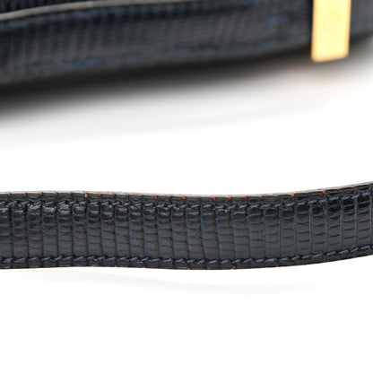 Hermes Lizard Constance 23 Bleu Marine 16 of 16