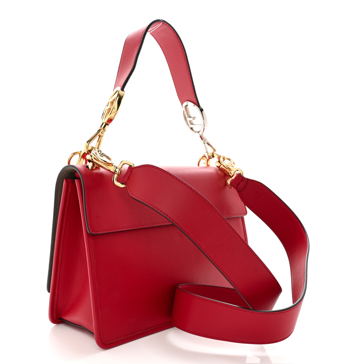Vitello Century F is Fendi Kan I Shoulder Bag Fragola