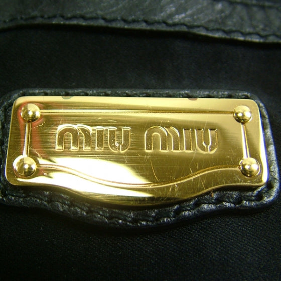 Miu Miu Leather Patchwork Harlequin Pink 9 of 11