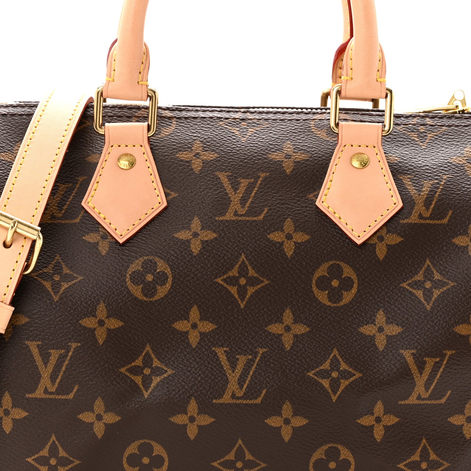 Louis Vuitton Monogram Speedy Bandouliere 25 7 of 10