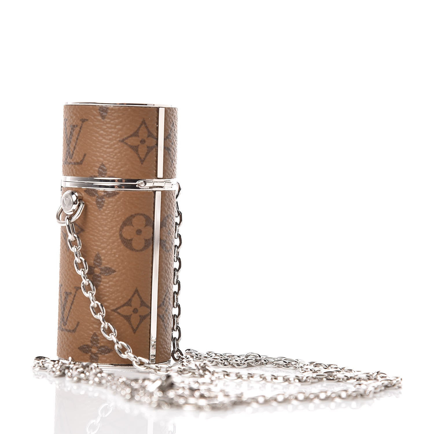 Louis Vuitton Reverse Monogram Chain Lipstick Case 4 of 7