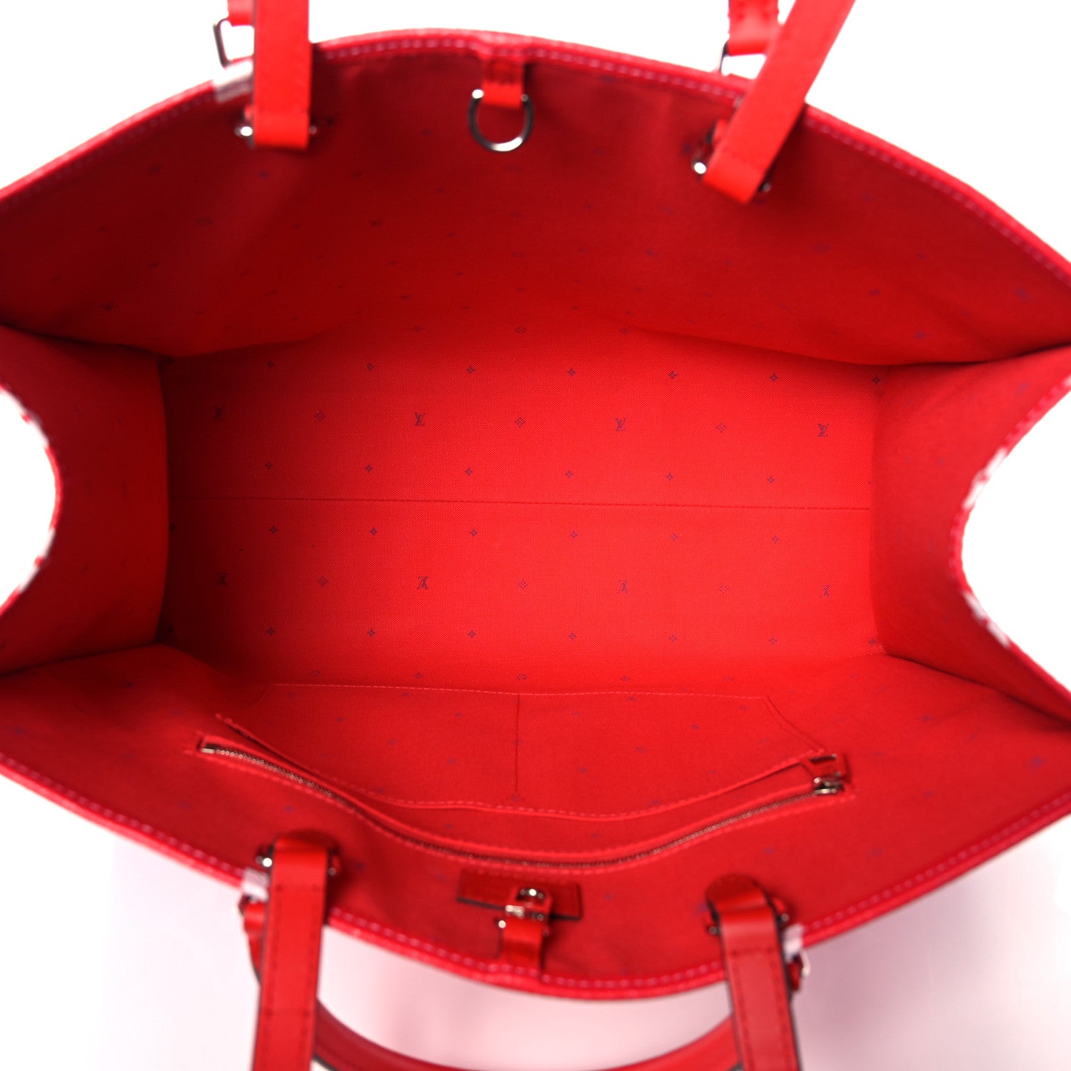 Louis Vuitton Monogram Escale Onthego GM Rouge 7 of 15