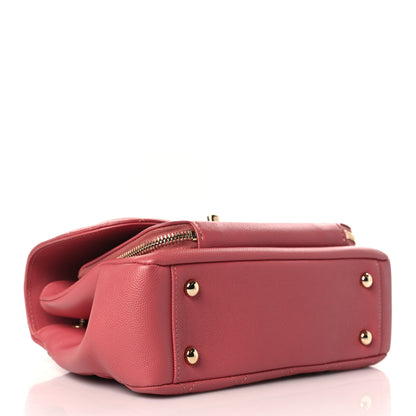 Chanel Caviar Quilted Medium Business Affinity Flap Pink 4 of 9