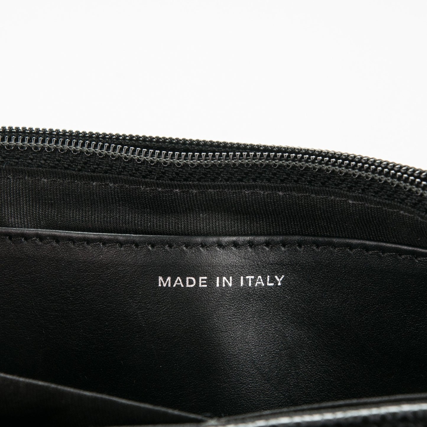 Caviar Half Moon Wallet On Chain WOC Black