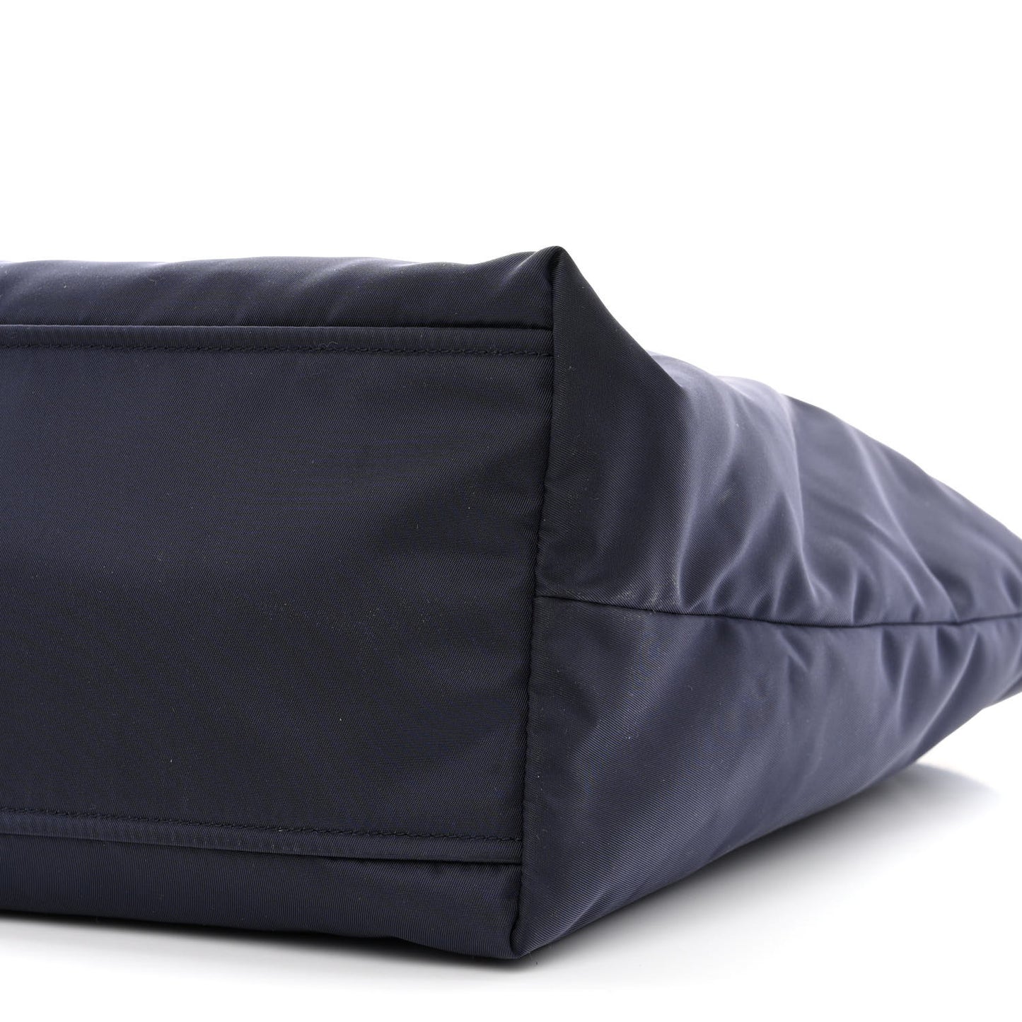 Tessuto Nylon Saffiano Tote Navy