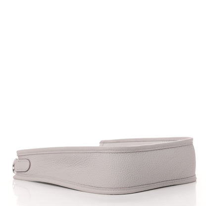 Hermes Taurillon Clemence Amazone Evelyne TPM Gris Perle Etain 4 of 9