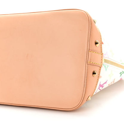 Louis Vuitton Monogram Multicolor Alma White 9 of 13