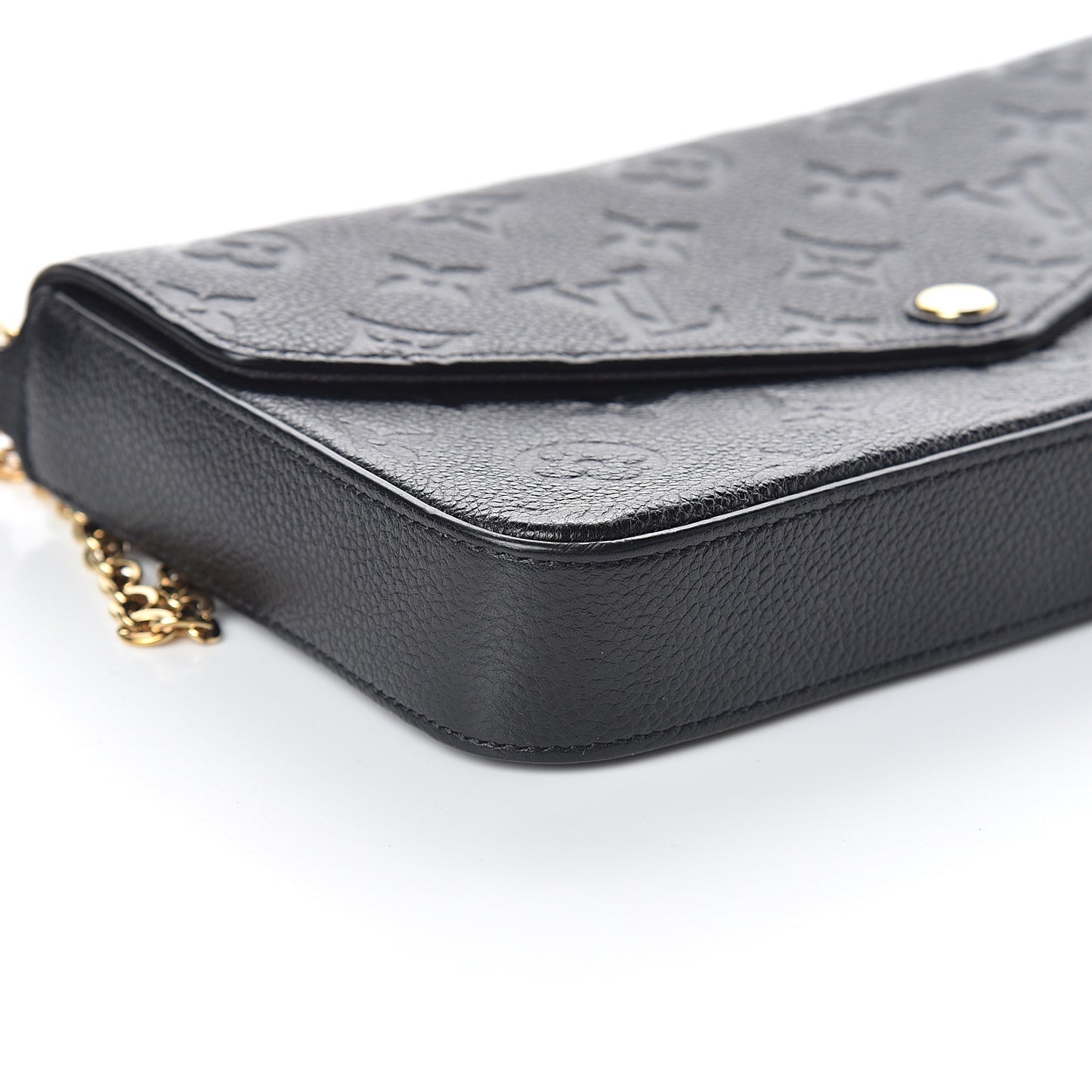 Empreinte Pochette Felicie Chain Wallet Black