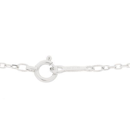 Mikimoto 18K White Gold Diamond Akoya Cultured Pearl 5.5mm Cluster Pendant Necklace 4 of 6