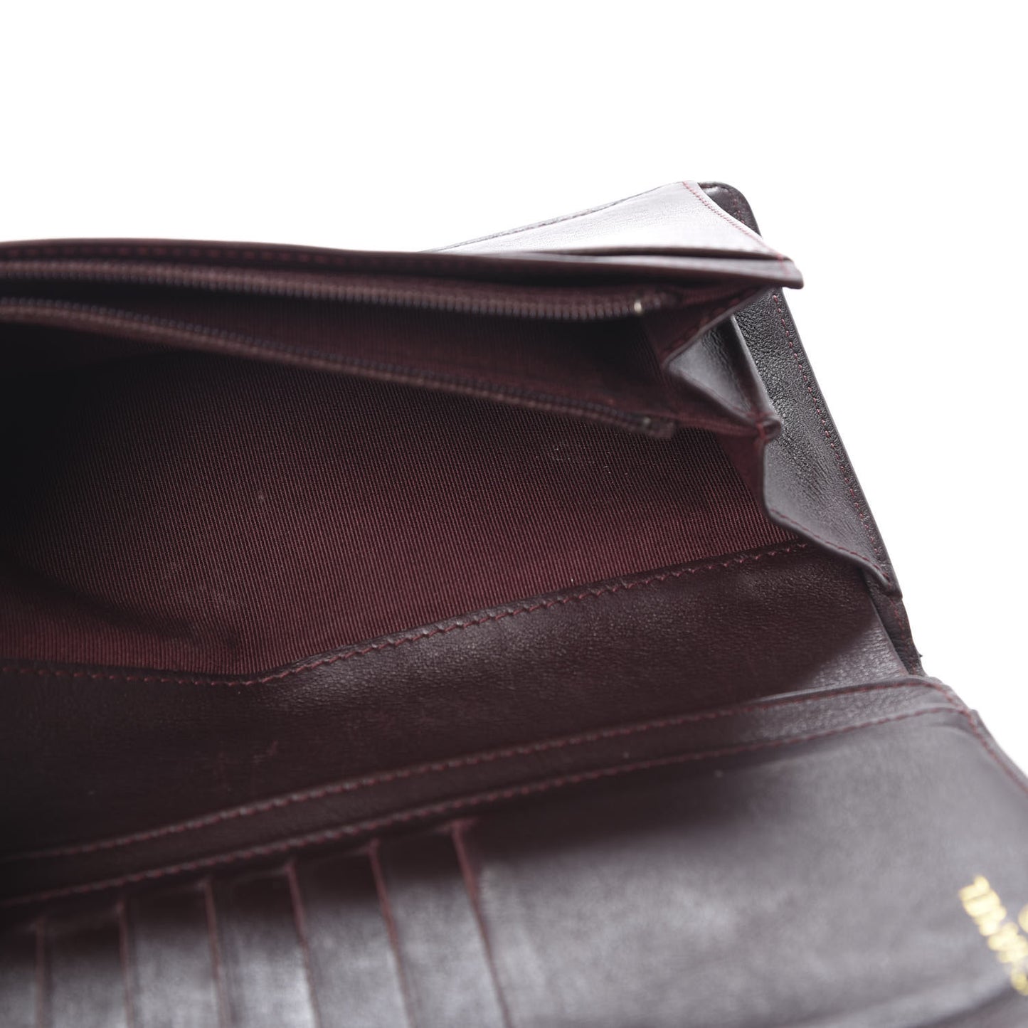 Caviar Quilted Yen Wallet Black