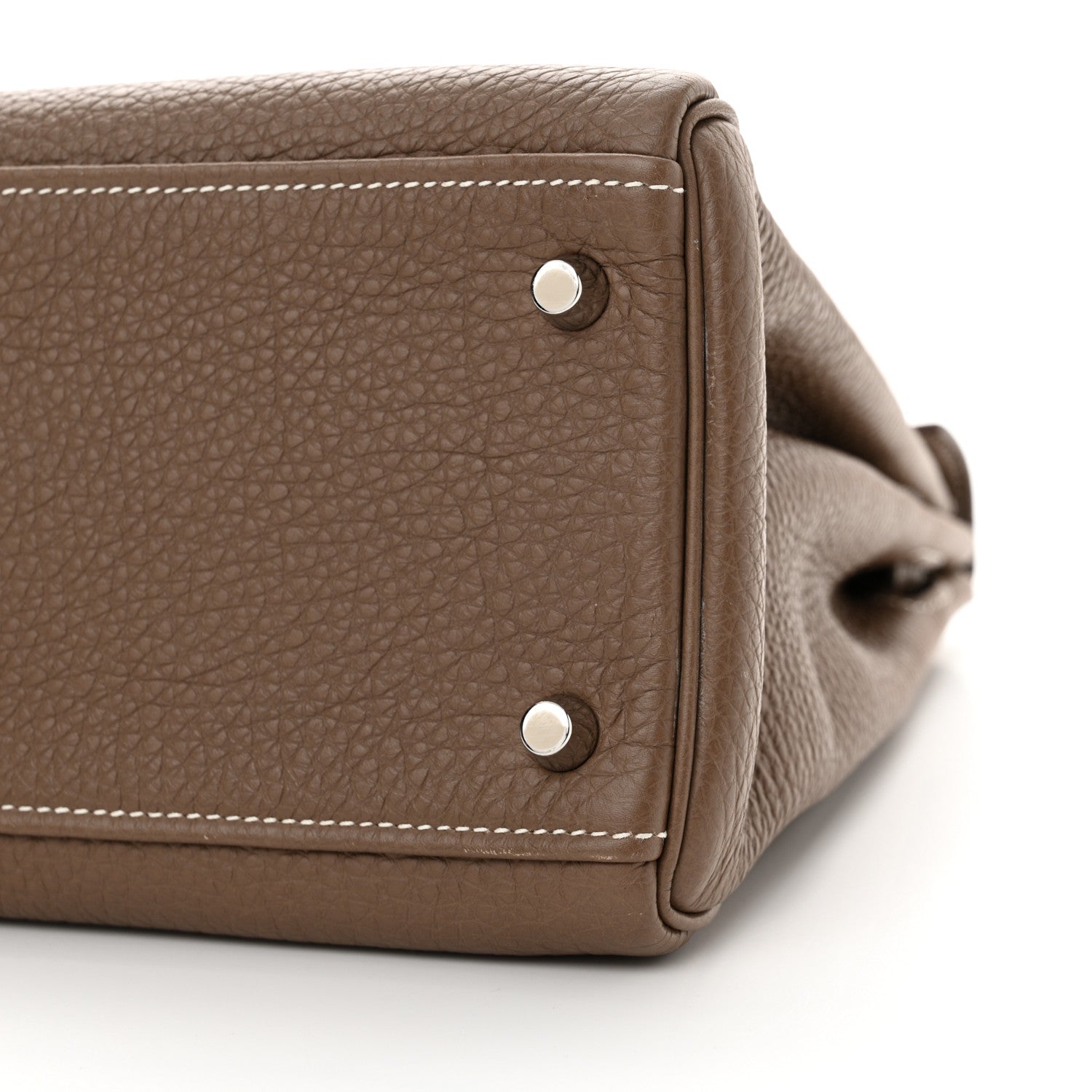 Hermes Togo Kelly Retourne 32 Etoupe 10 of 11