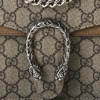 Gucci GG Supreme Monogram Mini Dionysus Shoulder Bag Taupe 8 of 9