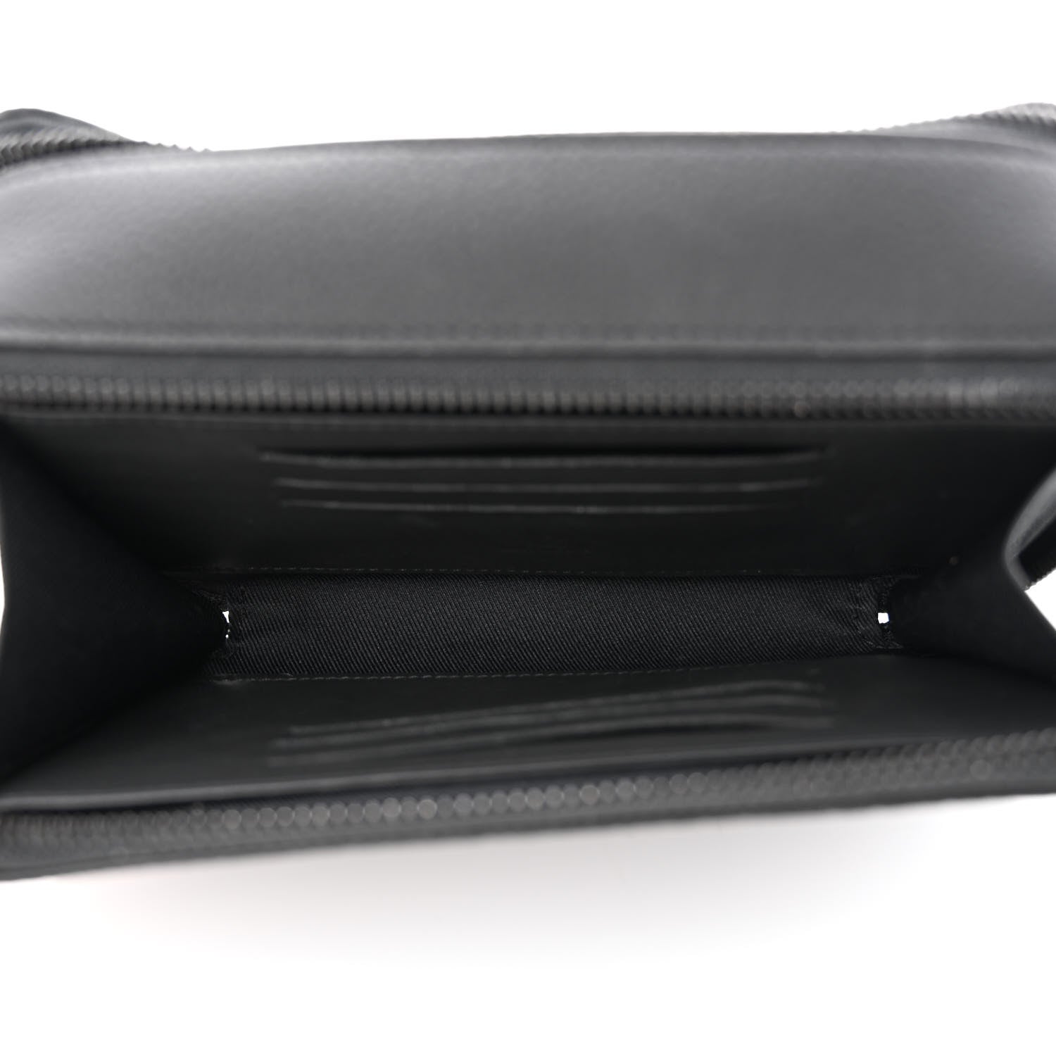 Louis Vuitton Calfskin Aerogram Alpha Wearable Wallet Black 5 of 11