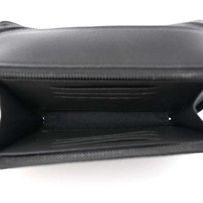Louis Vuitton Calfskin Aerogram Alpha Wearable Wallet Black 5 of 11