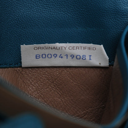 Bottega Veneta Nappa Ayers Intrecciato Continental Wallet Teal 6 of 7