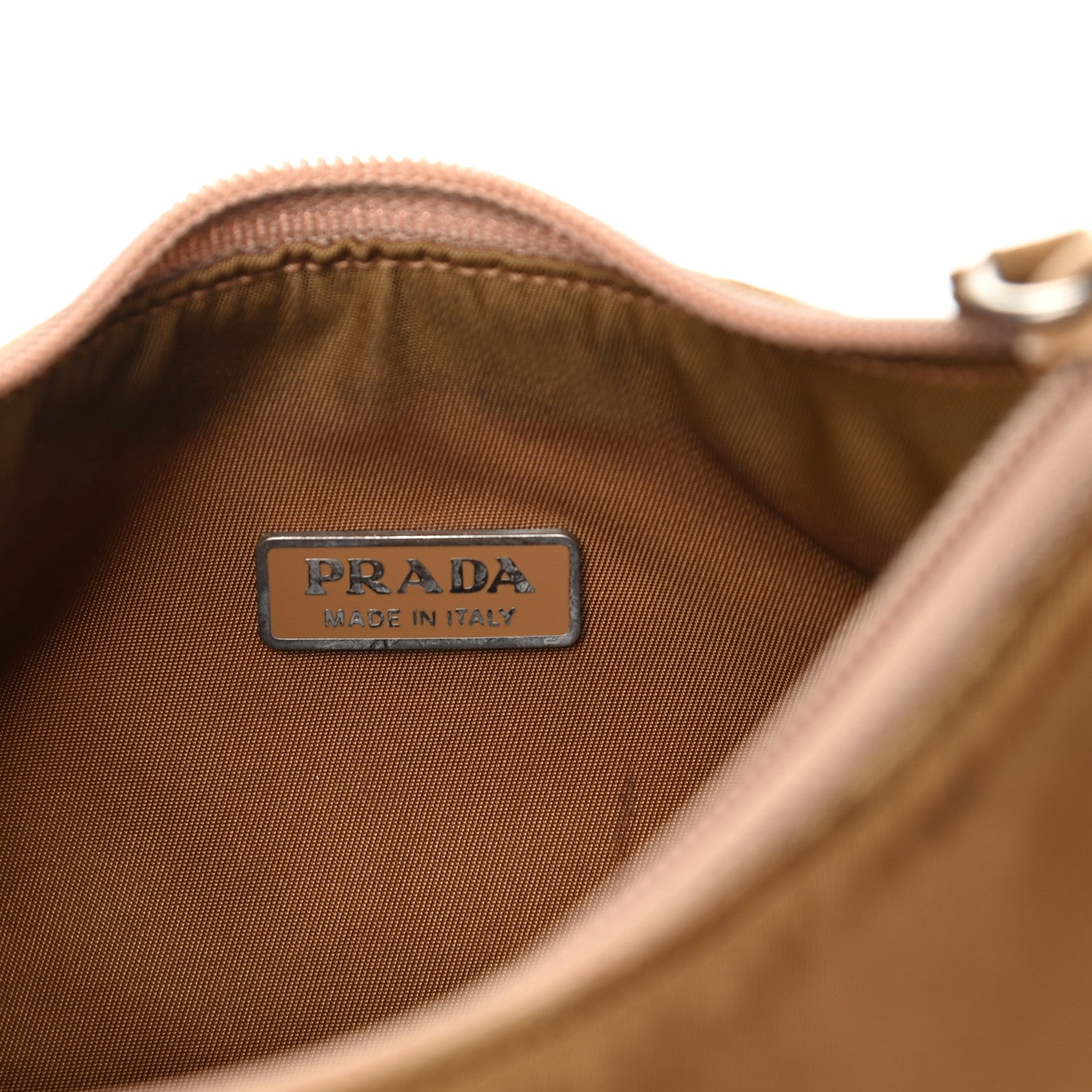 Prada Tessuto Nylon Sport Mini Shoulder Bag Nocciola 6 of 17