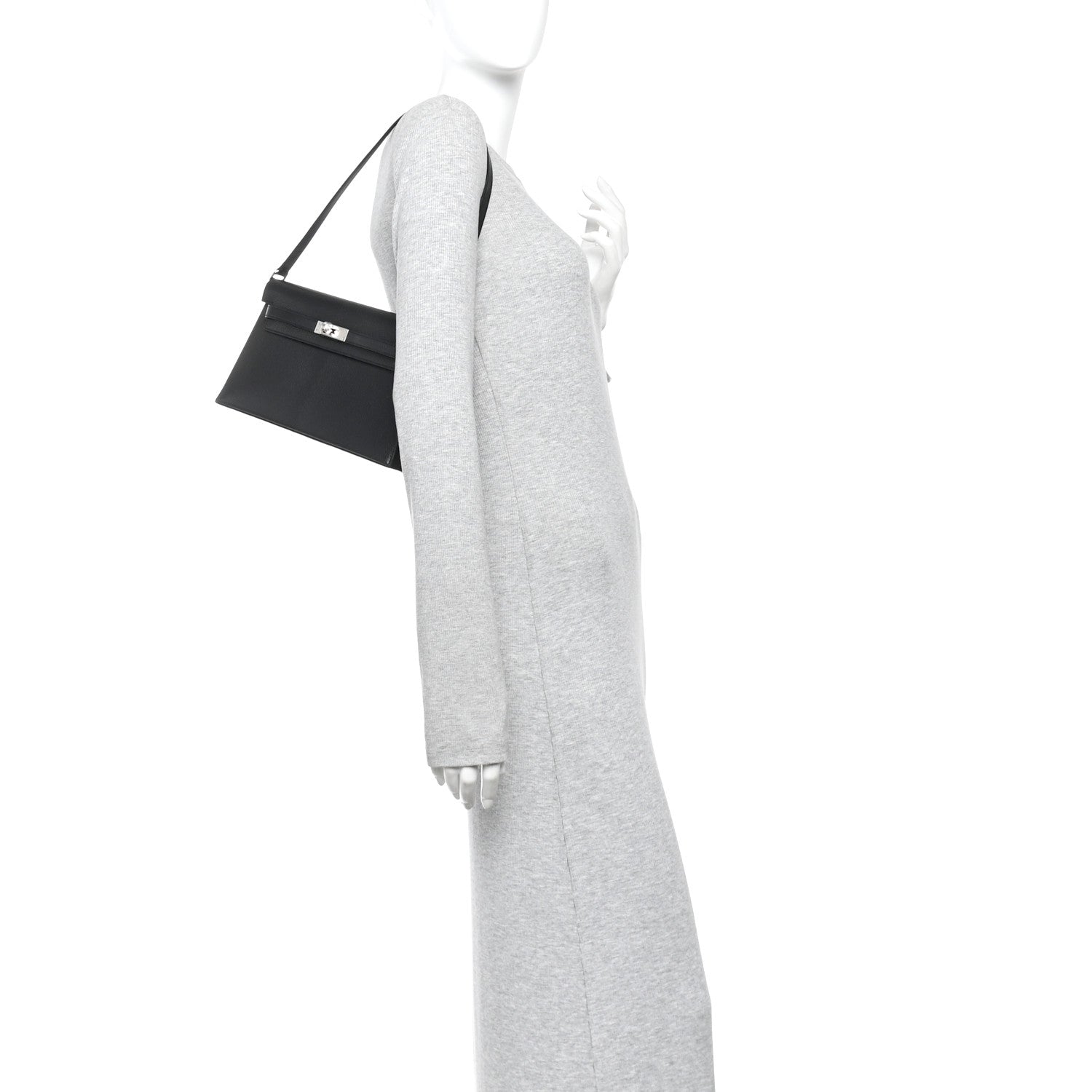 Hermes Chevre Chamkila Kelly Elan Black 2 of 11