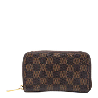 Louis Vuitton Damier Ebene Zippy Compact Wallet 1 of 8