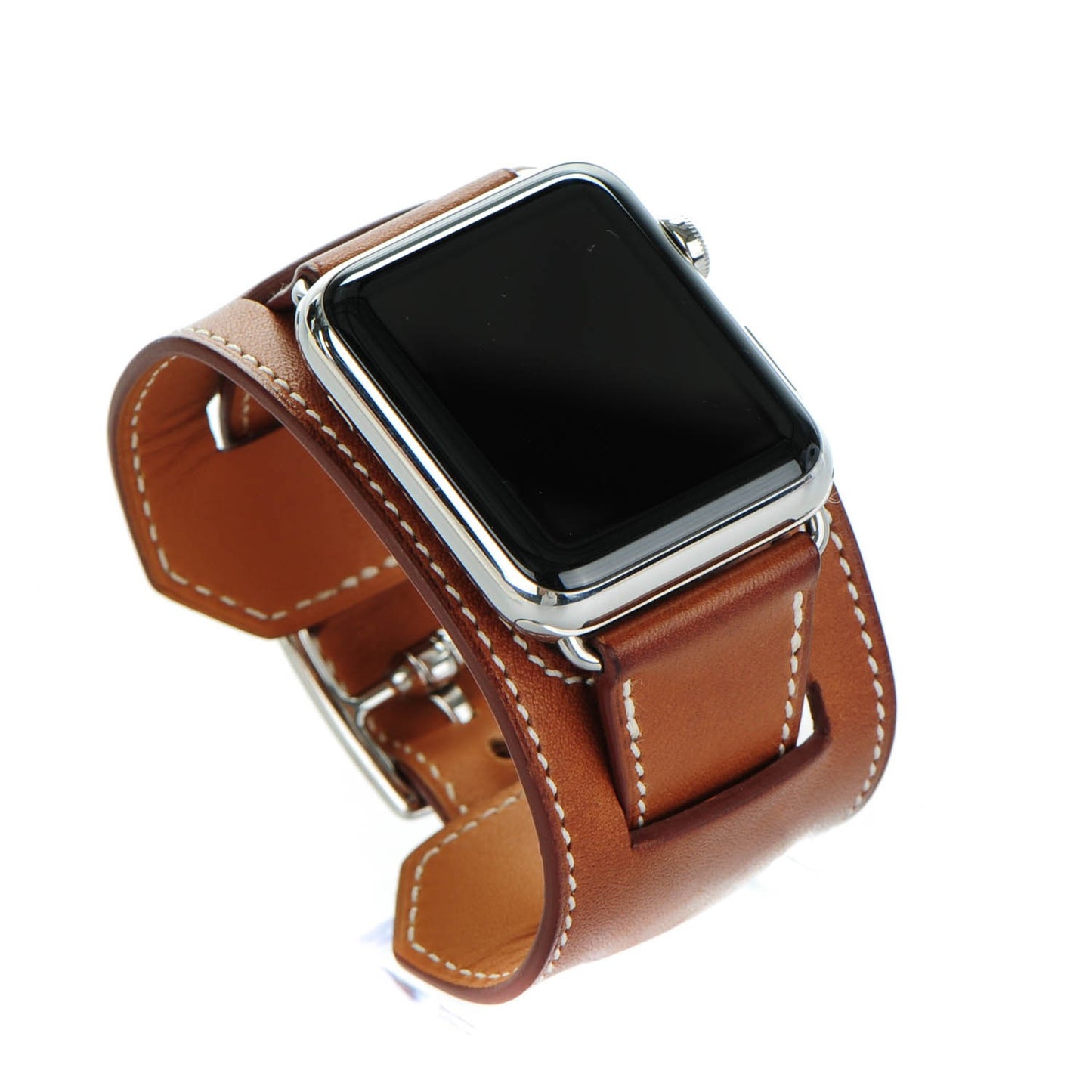 Barenia 42mm Apple Watch Cuff Fauve
