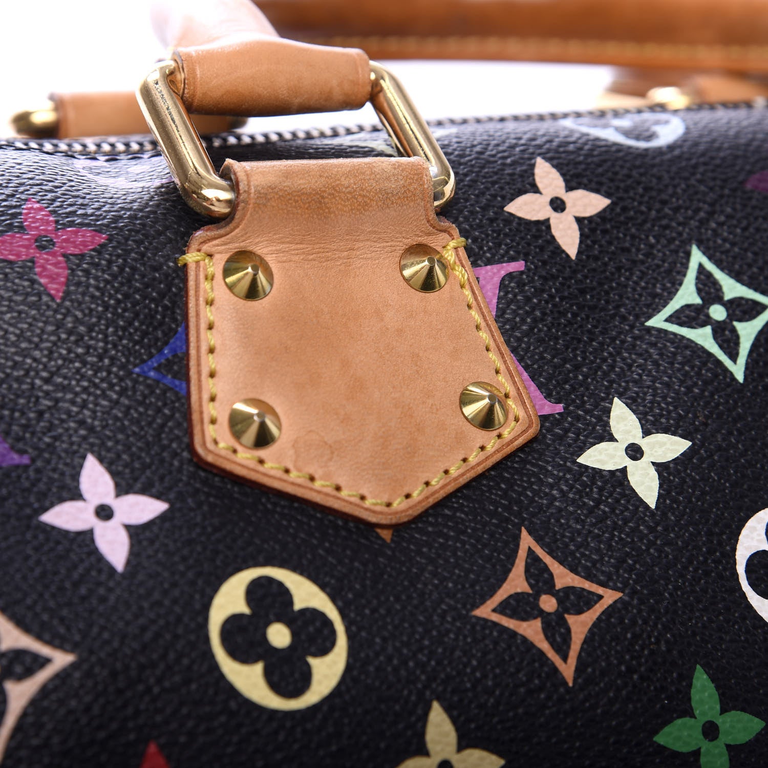 Louis Vuitton Monogram Multicolor Speedy 30 Black 14 of 22