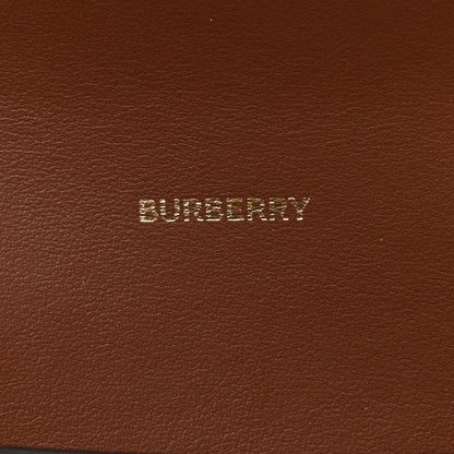 Burberry Vintage Check Grain Calfskin Halton Wallet Tan 7 of 7