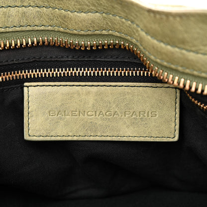 Balenciaga Agneau Giant 21 Rose Gold Hardware City Light Olive 6 of 16