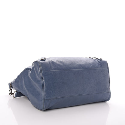 Balenciaga Agneau Classic Hardware Velo Bleu Persan 5 of 8
