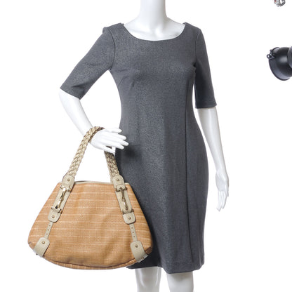 Gucci Straw Pelham Shoulder Bag 2 of 7
