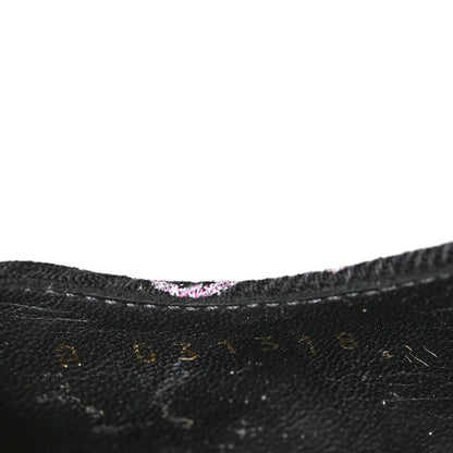 Chanel Denim Cap Toe Denim Mood Slingback Flats 37.5 Black Multicolor 6 of 8