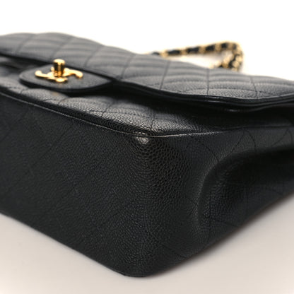 Chanel Caviar Quilted Jumbo Double Flap Black 8 of 8