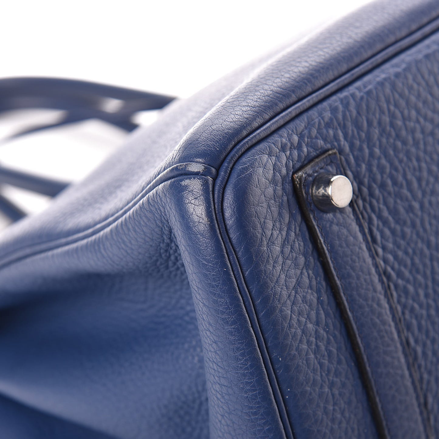 Taurillon Clemence Birkin 35 Bleu Brighton