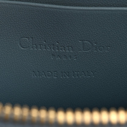 Christian Dior Patent Cannage Lady Dior Phone Holder Bracing Blue 6 of 10
